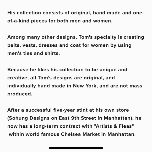 Handmade designer jacket - Picture 10 of 10